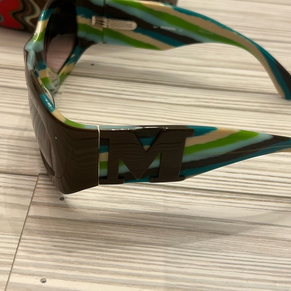 Ladies Missoni sunglasses brown Mocha frame M151106 w case - Picture 6 of 8